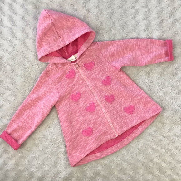 Baby Girl Light Jacket Bundle Butterfly Hearts - Picture 4 of 6